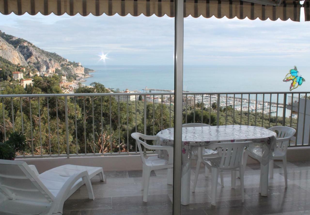 Les Miradors Apartment Menton Bagian luar foto